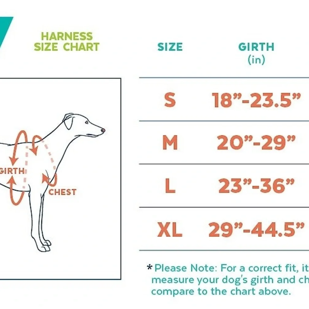 Colorful Dog Harness XL